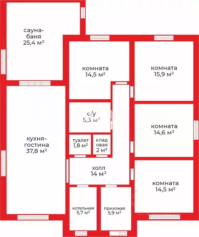 Дом в Челябинская область, Сосновский муниципальный округ, с. ... - Фото 2