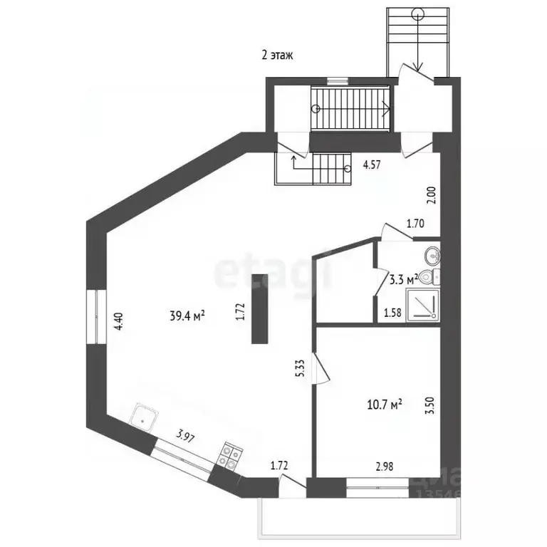 Дом в Крым, Ялта муниципальный округ, Гурзуф пгт ул. Ленинградская, ... - Фото 1