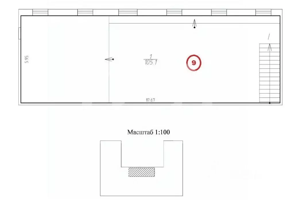 Помещение свободного назначения в Москва ул. Молодцова, 21 (704 м) - Фото 2