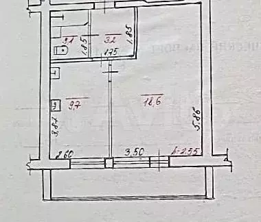 1-к. квартира, 35 м, 3/4 эт. - Фото 0