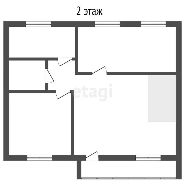 Дом в село Нартан, улица Братьев Нагоевых (192.5 м) - Фото 1