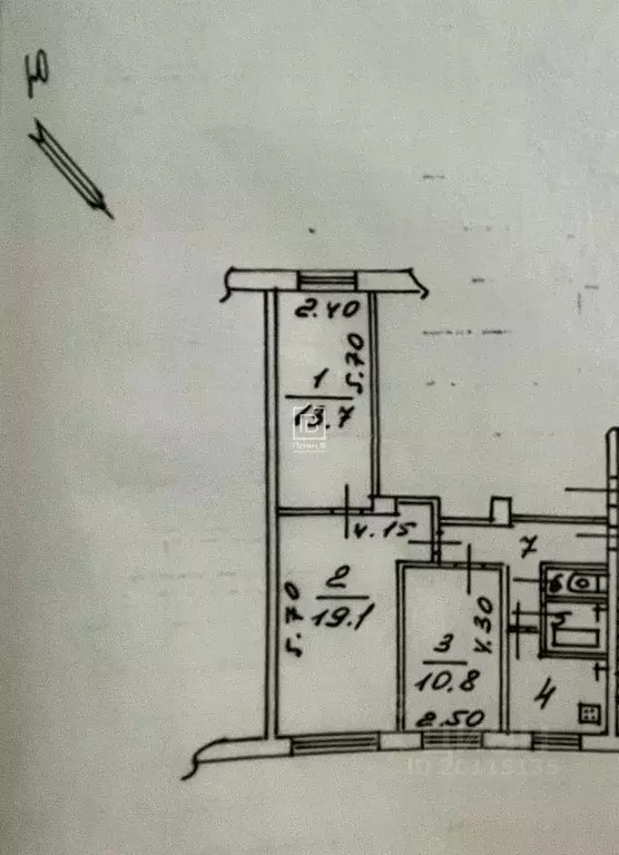 3-к кв. Калужская область, Калуга ул. Большевиков, 2 (58.7 м) - Фото 2