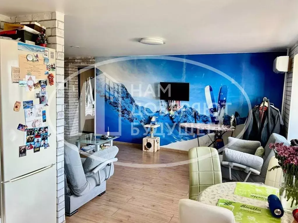 3-к кв. Пермский край, Добрянский муниципальный округ, Полазна рп  ... - Фото 1