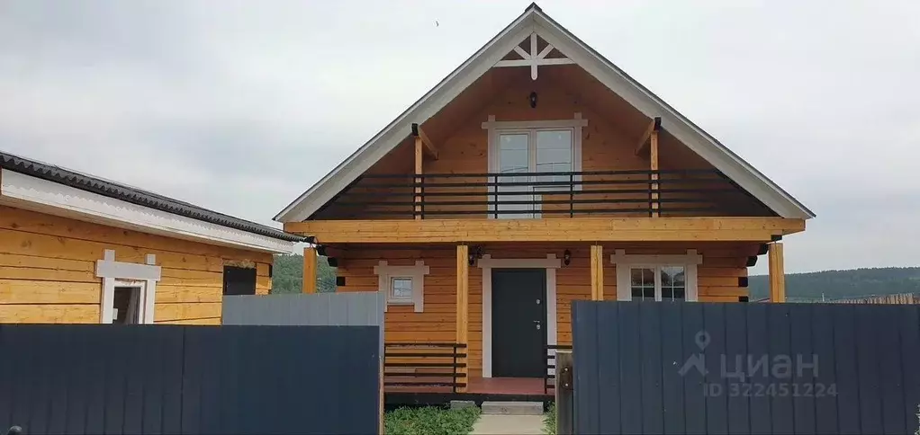 Дом в Иркутская область, Иркутский муниципальный округ, д. Куда ул. ... - Фото 1