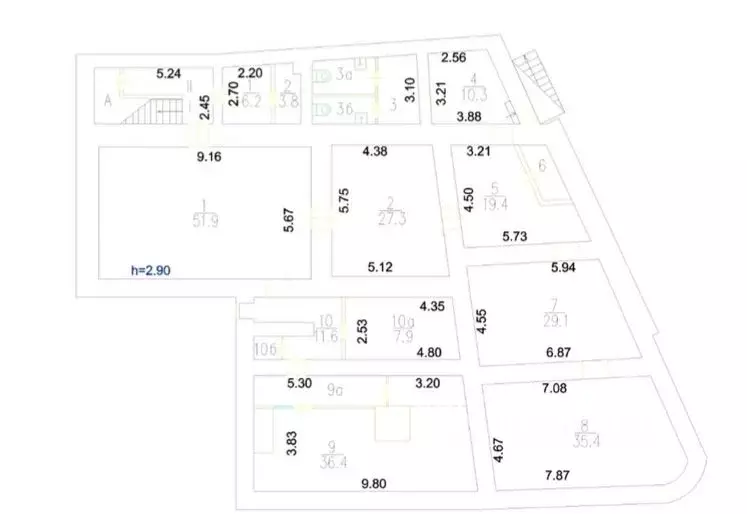 Офис в Москва Яузская ул., 1/15С5 (258 м) - Фото 0