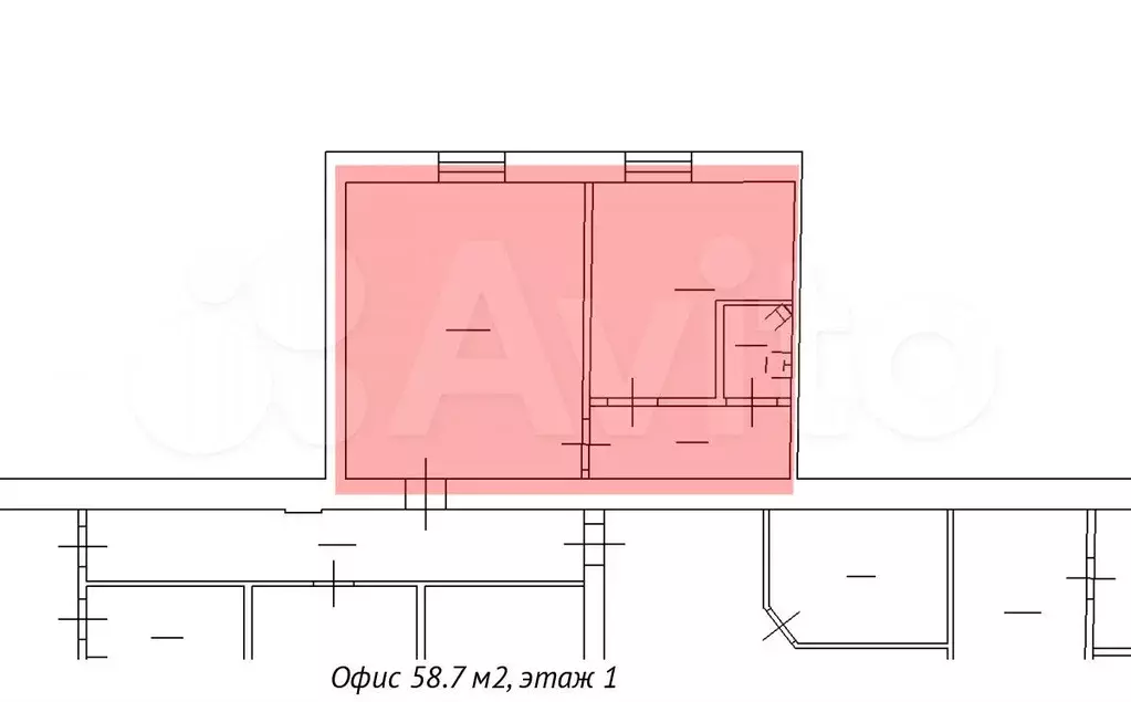 Сдам Офис 58.8 м2 - Фото 0