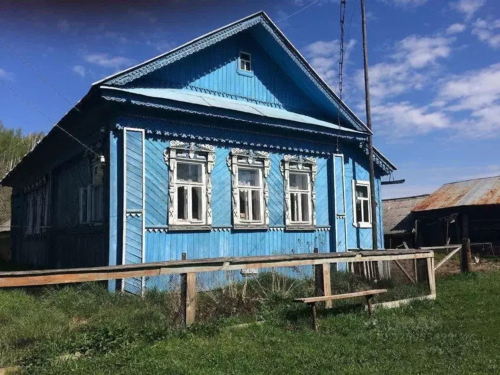 Дом в Нижегородская область, Вачский муниципальный округ, д. Щедрино ... - Фото 1