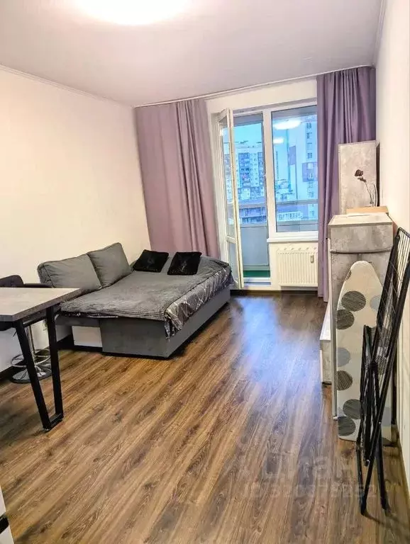 Студия Санкт-Петербург аллея Арцеуловская, 21 (24.0 м) - Фото 1