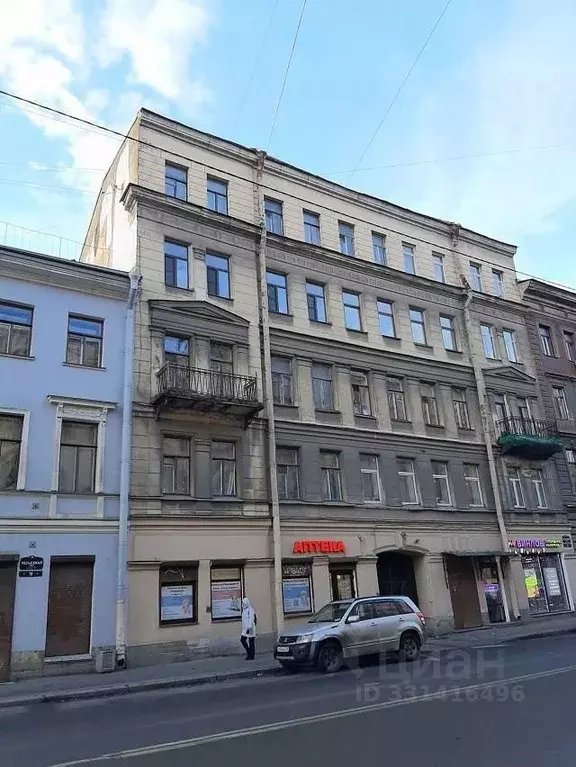 3-к кв. Санкт-Петербург Разъезжая ул., 17В (65.6 м) - Фото 2