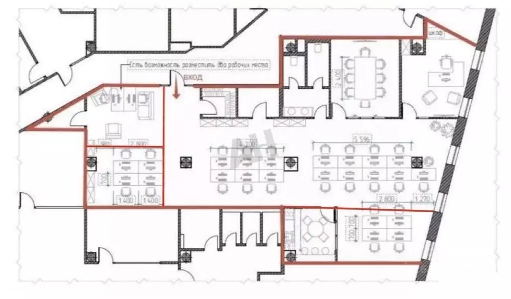 Помещение свободного назначения в Москва Малая Сухаревская пл., 12 ... - Фото 2