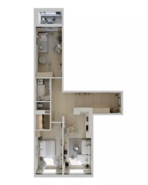 3-к кв. Саха (Якутия), Якутск ул. Чкалова, 39А (75.23 м) - Фото 0