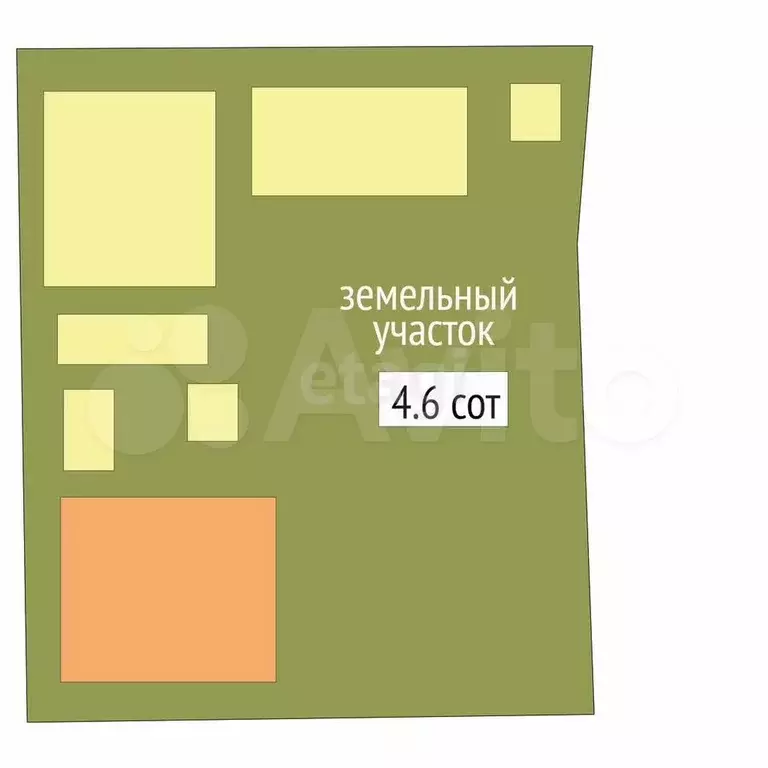 Дача 50 м на участке 4,6 сот. - Фото 1