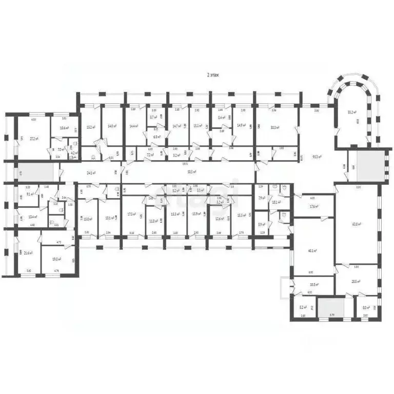 Помещение свободного назначения в Ханты-Мансийский АО, Октябрьское пгт ... - Фото 1