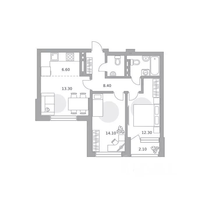 3-к кв. Башкортостан, Уфа Зеленая Роща жилрайон, Лесная Симфония жилой ... - Фото 0