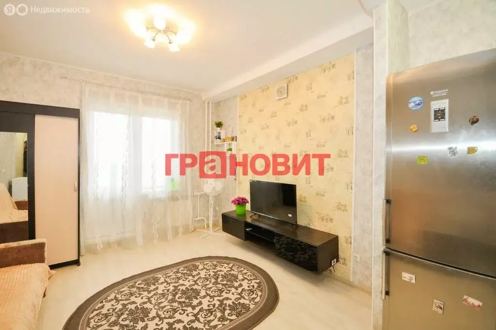 Квартира-студия: Новосибирск, улица Ошанина, 3 (25 м) - Фото 0