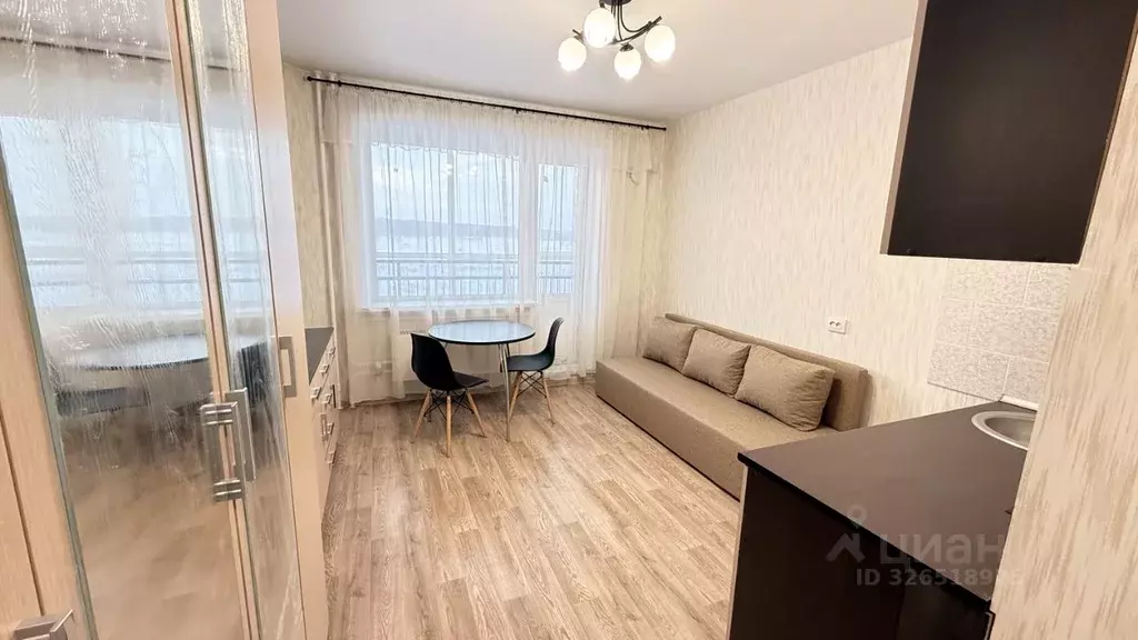 Студия Новосибирская область, Новосибирск ул. Титова, 257/2 (22.0 м) - Фото 1