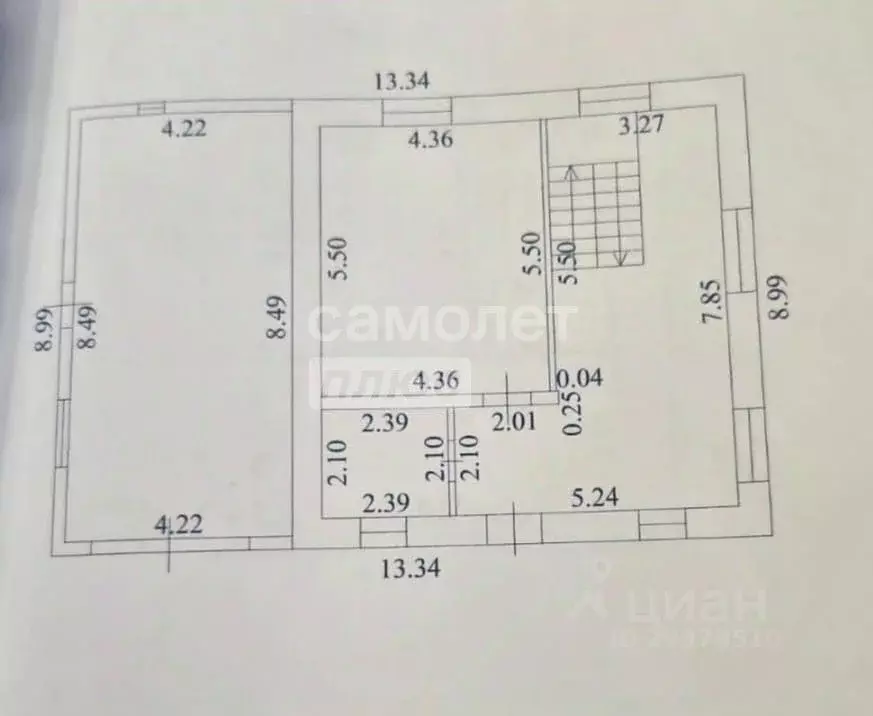 Дом в Кировская область, Киров городской округ, д. Томиловы 26 (140 м) - Фото 1
