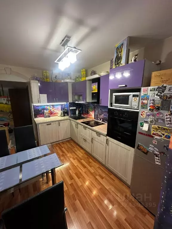 3-к кв. Ленинградская область, Всеволожский район, пос. Бугры ул. ... - Фото 2