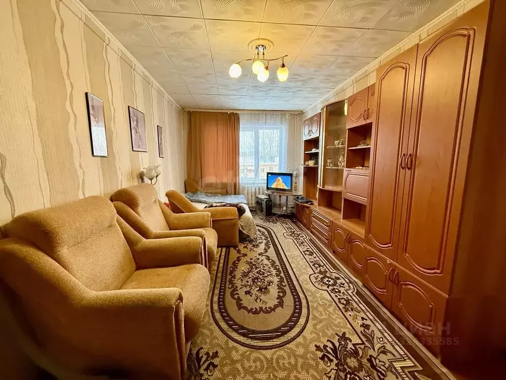 2-к кв. Псковская область, Дно ул. Строителей, 12 (43.0 м) - Фото 1