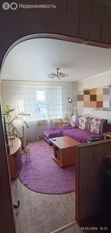 1-комнатная квартира: Тюменская область, Заводоуковский муниципальный ... - Фото 2