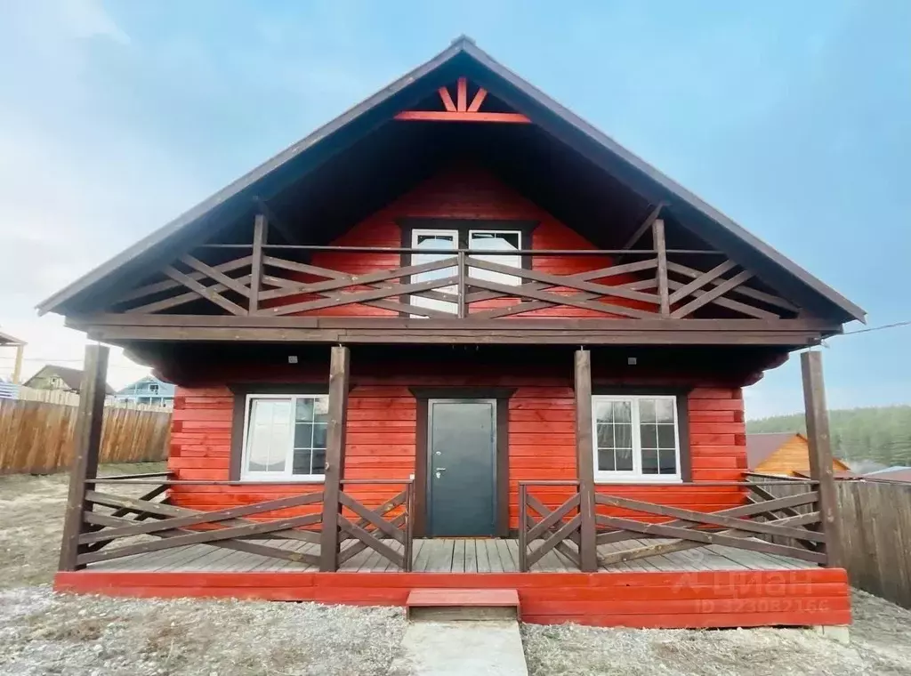 Дом в Иркутская область, Иркутский муниципальный округ, д. Карлук ул. ... - Фото 1