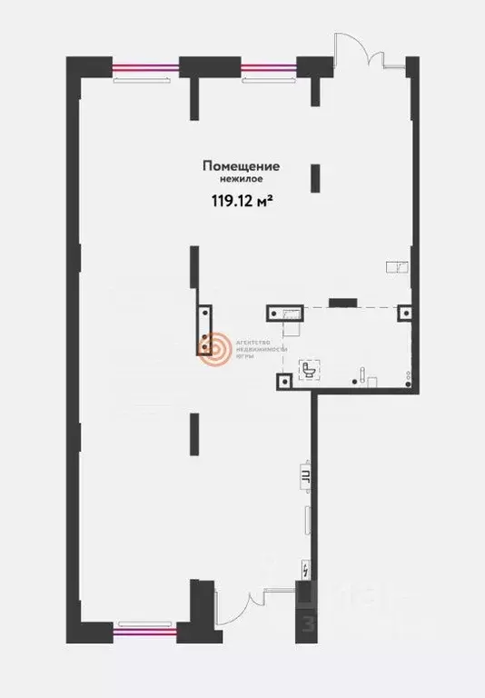 Помещение свободного назначения в Тюменская область, Тюмень ул. 50 лет ... - Фото 1