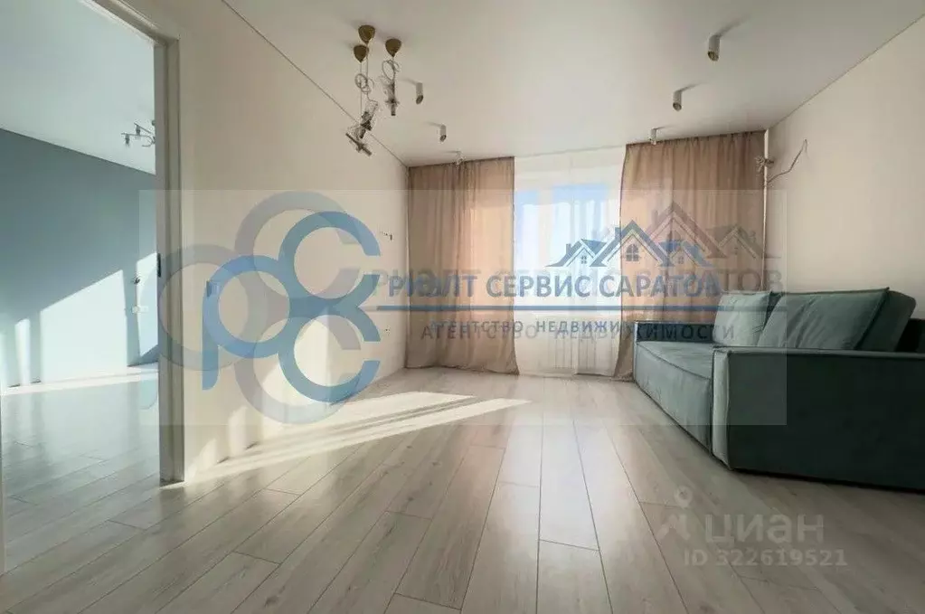 2-к кв. Саратовская область, Саратов ул. Танкистов, 80А (48.0 м) - Фото 2