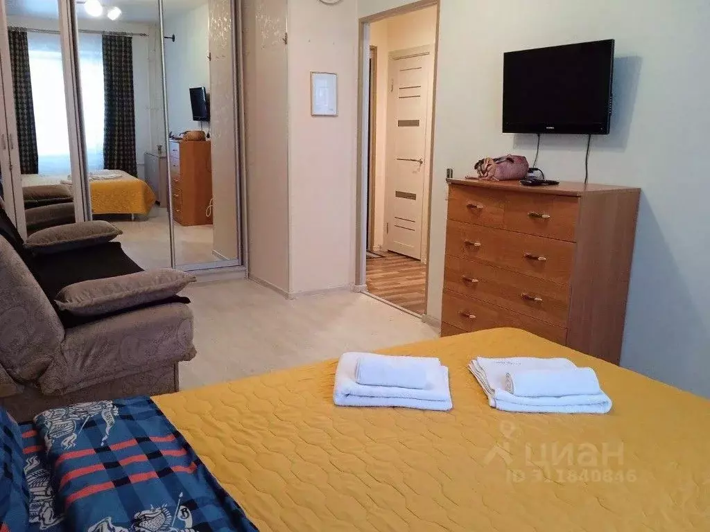 1-к кв. Ленинградская область, Гатчина Пушкинское ш., 13к1 (40.0 м) - Фото 1