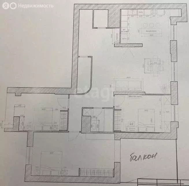 3-комнатная квартира: Казань, Чистопольская улица, 86/10 (124 м) - Фото 1