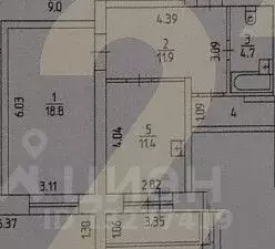1-к кв. Пермский край, Пермь ул. Гашкова, 12 (51.6 м) - Фото 2