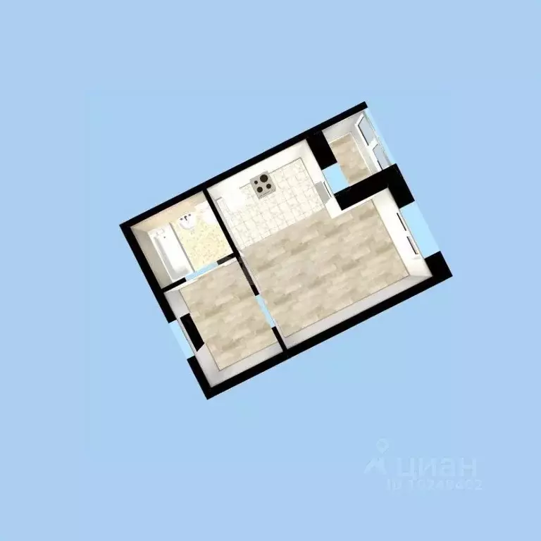 Студия Башкортостан, Уфа Кустарная ул., 19 (28.0 м) - Фото 1