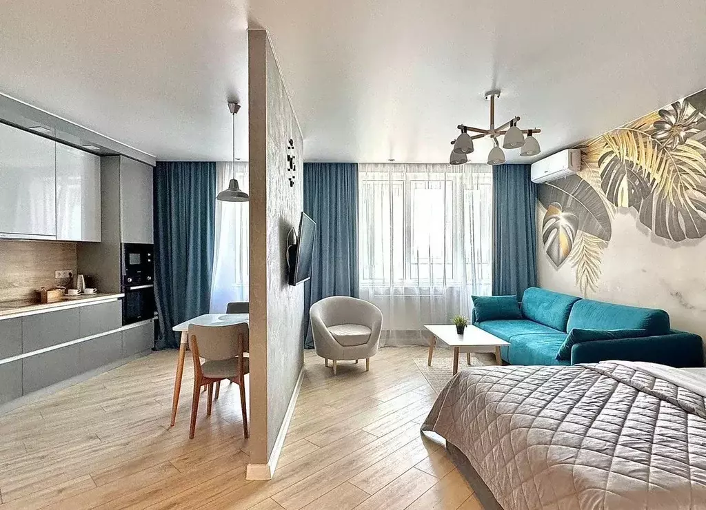 1-к кв. Волгоградская область, Волгоград ул. Поддубного, 1 (50.0 м) - Фото 1