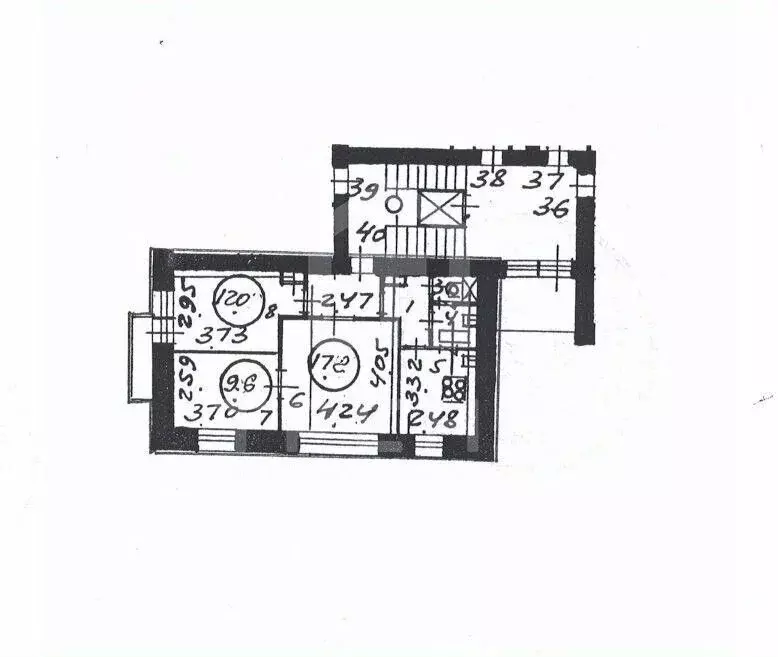 3-к кв. Санкт-Петербург 2-й Муринский просп., 22 (57.1 м) - Фото 2