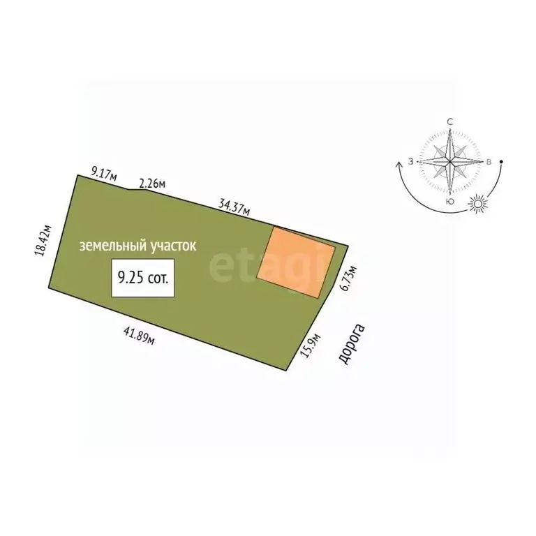 Дом в Орловская область, Орел ул. Маяковского, 82 (155 м) - Фото 2