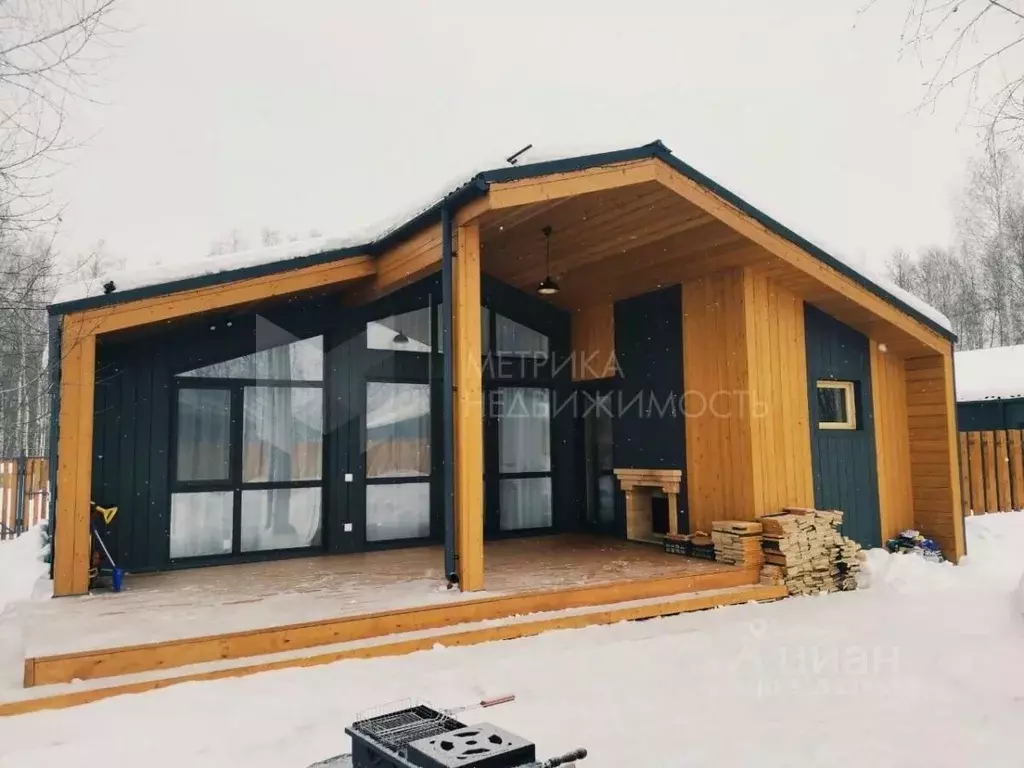 Коттедж в Тюменская область, Тюменский район, с. Перевалово ул. ... - Фото 1