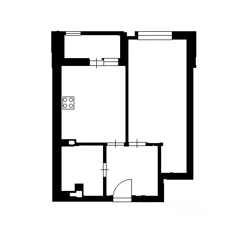1-к кв. Воронежская область, Воронеж ул. Загоровского, 1 (42.0 м) - Фото 2
