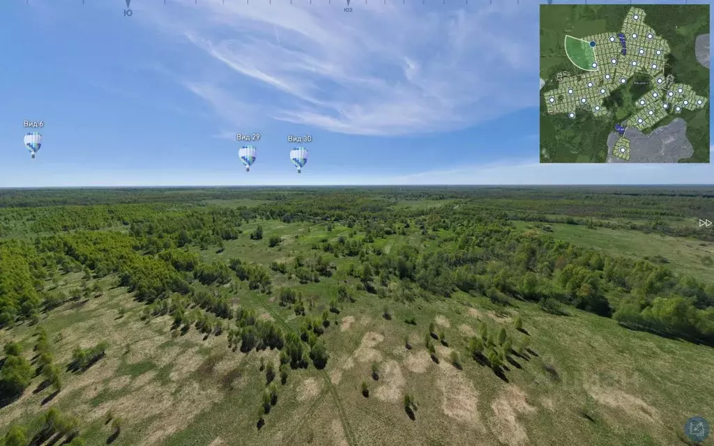 Участок в Тверская область, Торжокский район, д. Бернишено  (99.5 ... - Фото 1