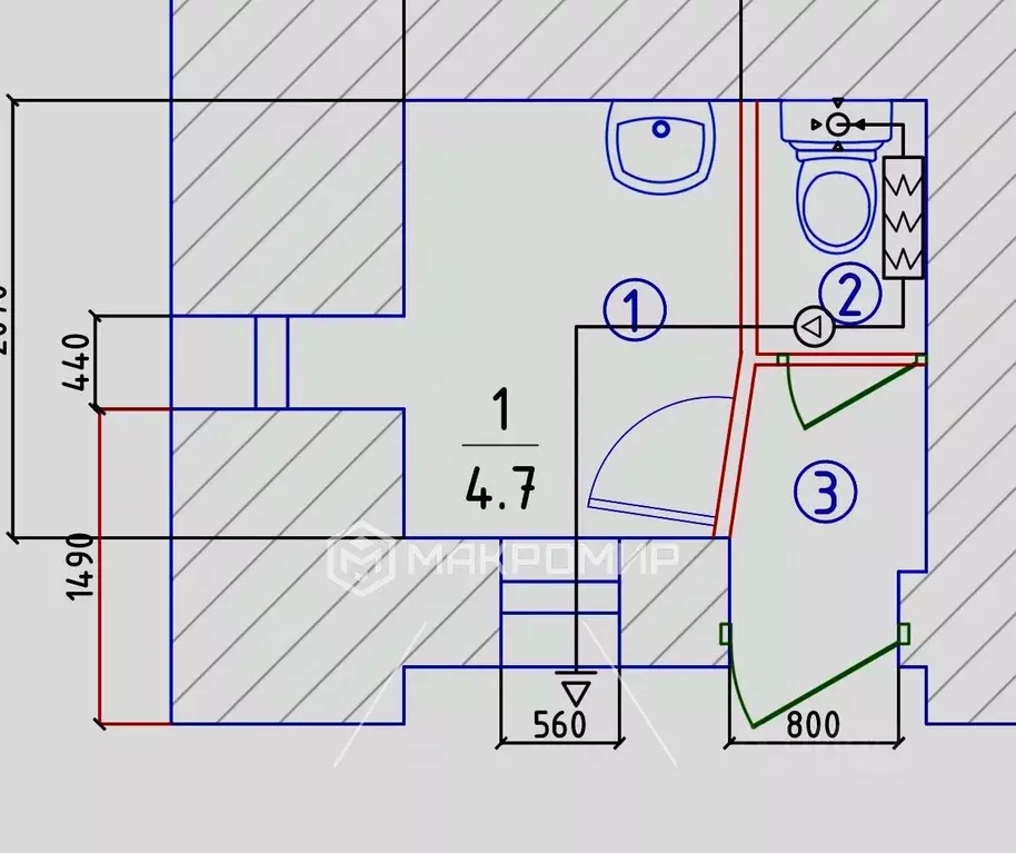 Помещение свободного назначения в Санкт-Петербург Итальянская ул., 12Е ... - Фото 1