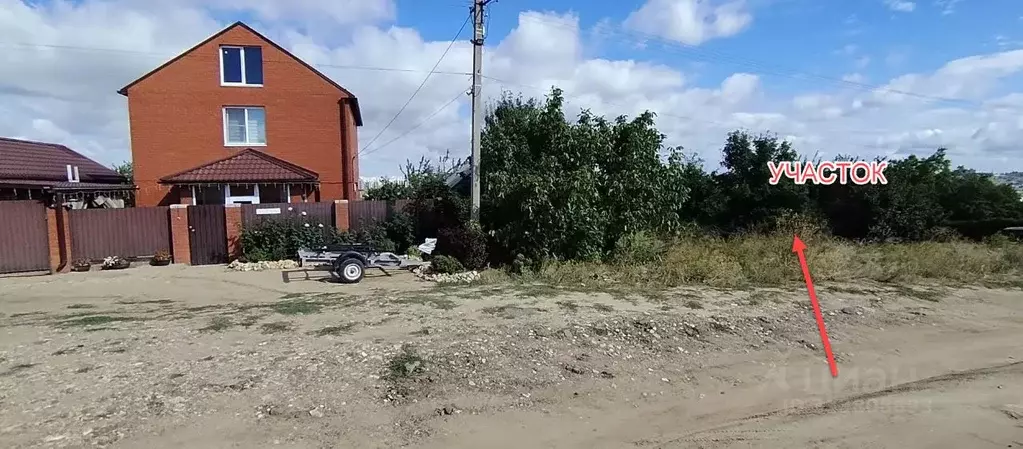 Участок в Волгоградская область, Волгоград ул. Джамбула Джабаева (5.33 ... - Фото 0