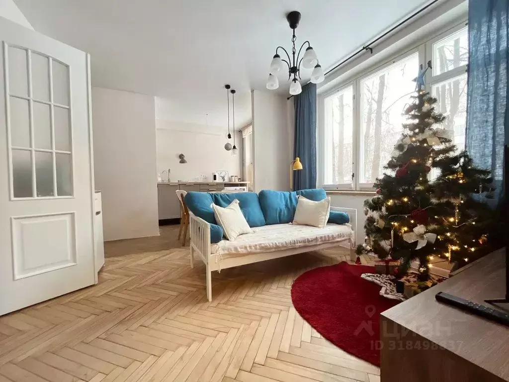 2-к кв. Москва Пролетарский просп., 16К2 (45.0 м) - Фото 0