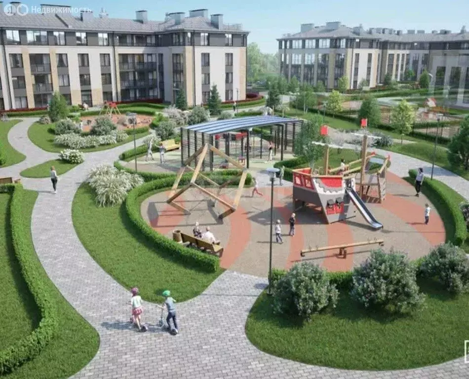 Квартира-студия: посёлок Стрельна, проспект Будённого, 20к2 (24.45 м) - Фото 2