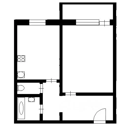 1-к кв. Челябинская область, Челябинск ул. Братьев Кашириных, 101 ... - Фото 2