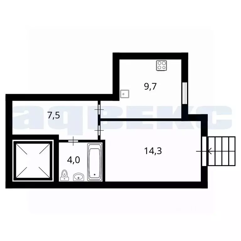 Помещение свободного назначения в Санкт-Петербург Кондратьевский ... - Фото 2