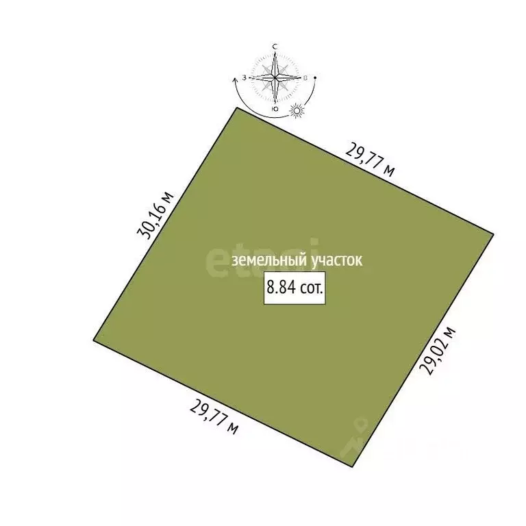 Участок в Амурская область, Благовещенск Сосновая ул., 5/3 (8.84 сот.) - Фото 2