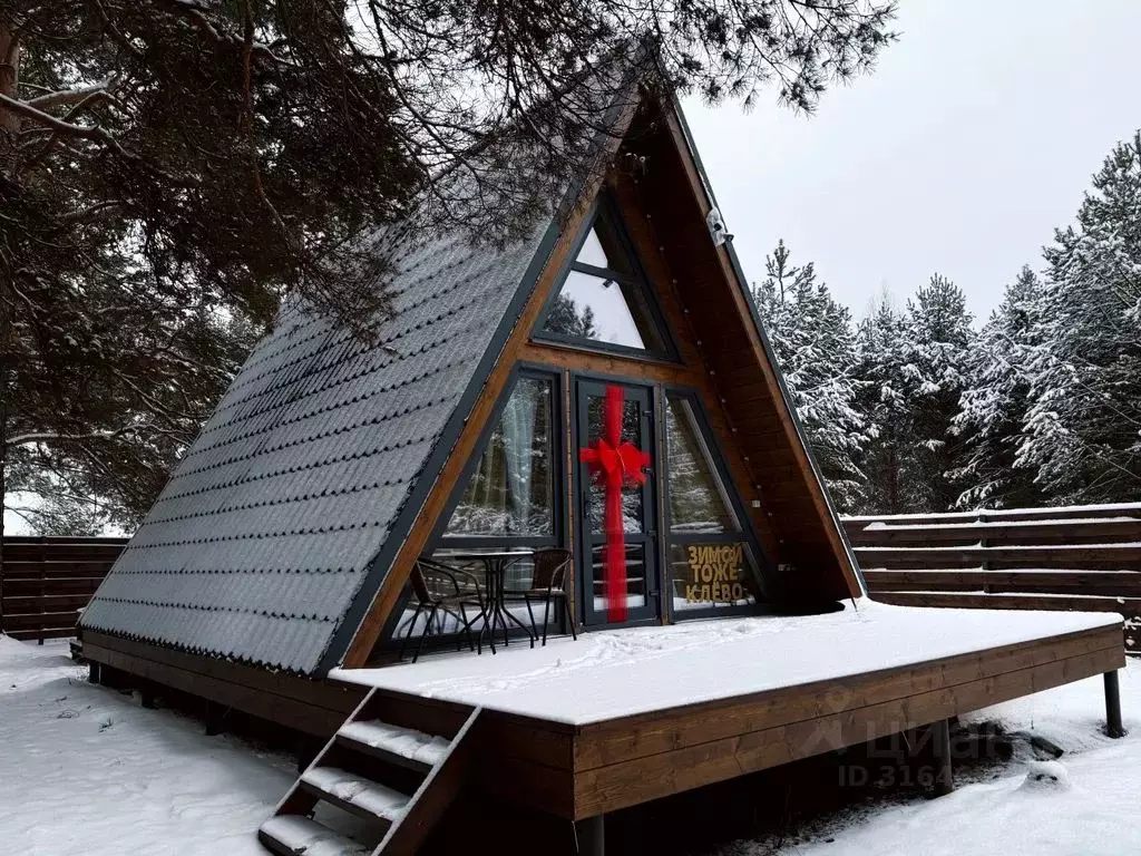 Дом в Пензенская область, Бессоновский район, пос. Подлесный, Лесное ... - Фото 1