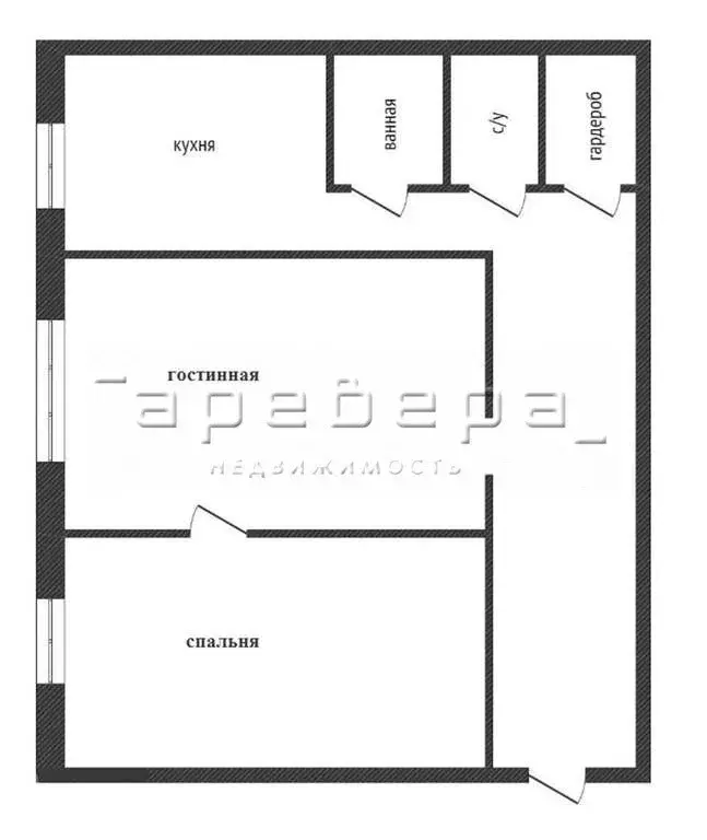 2-комнатная квартира: Красноярск, проспект Мира, 16 (55 м) - Фото 1