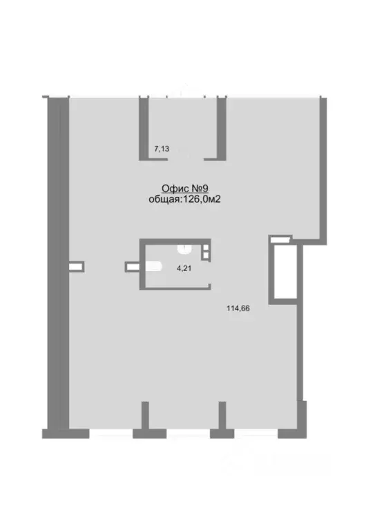 Офис в Свердловская область, Екатеринбург ул. Тенистая, 8с4 (126 м) - Фото 1
