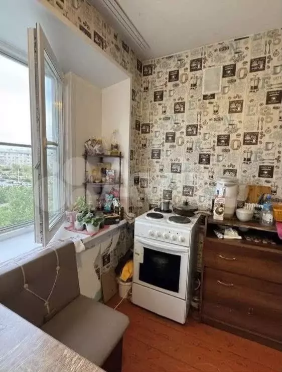 1-к. квартира, 34,3 м, 5/5 эт. - Фото 1