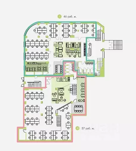 Офис в Москва Цветной бул., 30С1 (322 м) - Фото 2