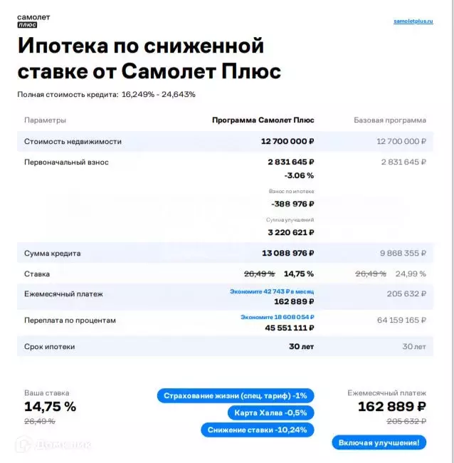 Продаётся 3-к квартира, 58.3 м - Фото 1